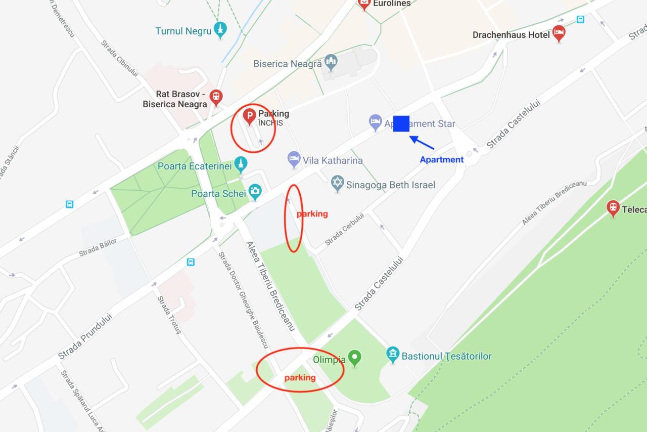 Poarta Schei Apartment Brassó Kültér fotó